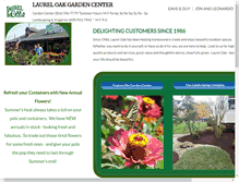 Tablet Screenshot of laureloak.net